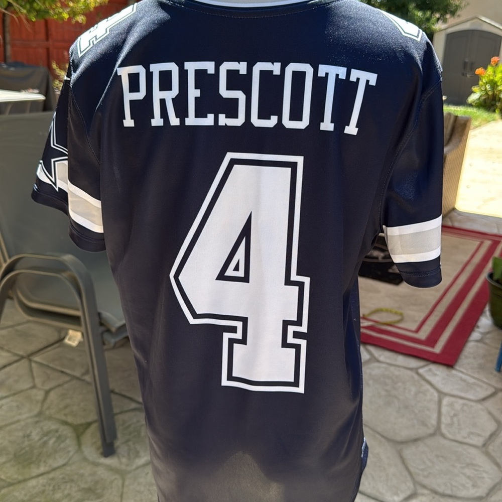 Dallas Cowboys Dak Prescott #4 game jersey. - Picture 6 of 9